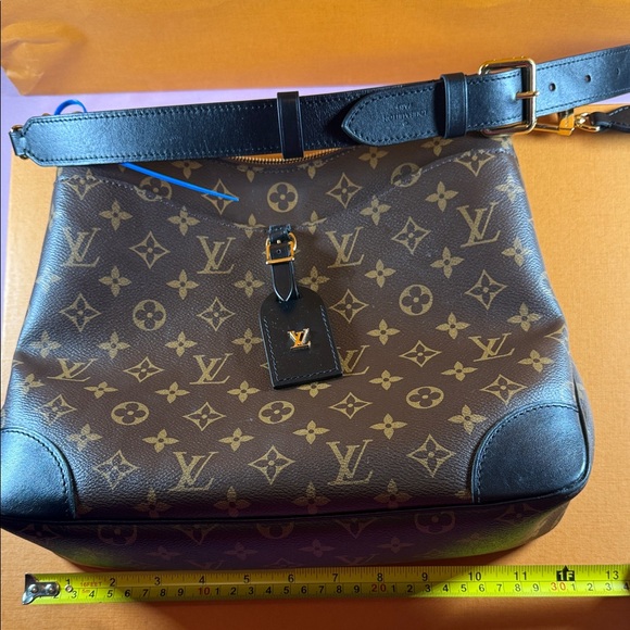 Louis Vuitton Odeon Monogram Brown and Black Shoulder Bag - Picture 12 of 16